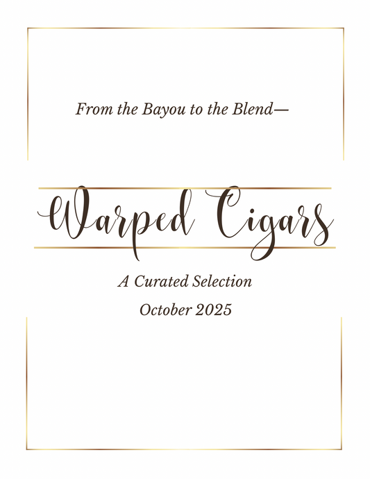Cigar Heads Monthly Tasting Menu